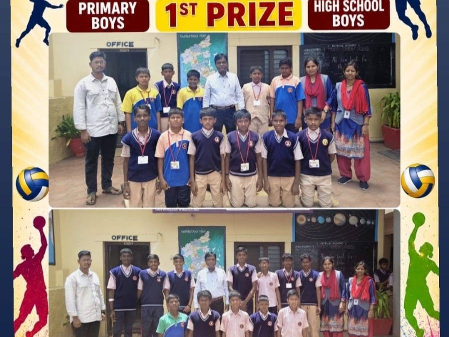 Students receiving an award